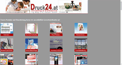 Desktop Screenshot of druck24.at