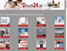 Tablet Screenshot of druck24.at